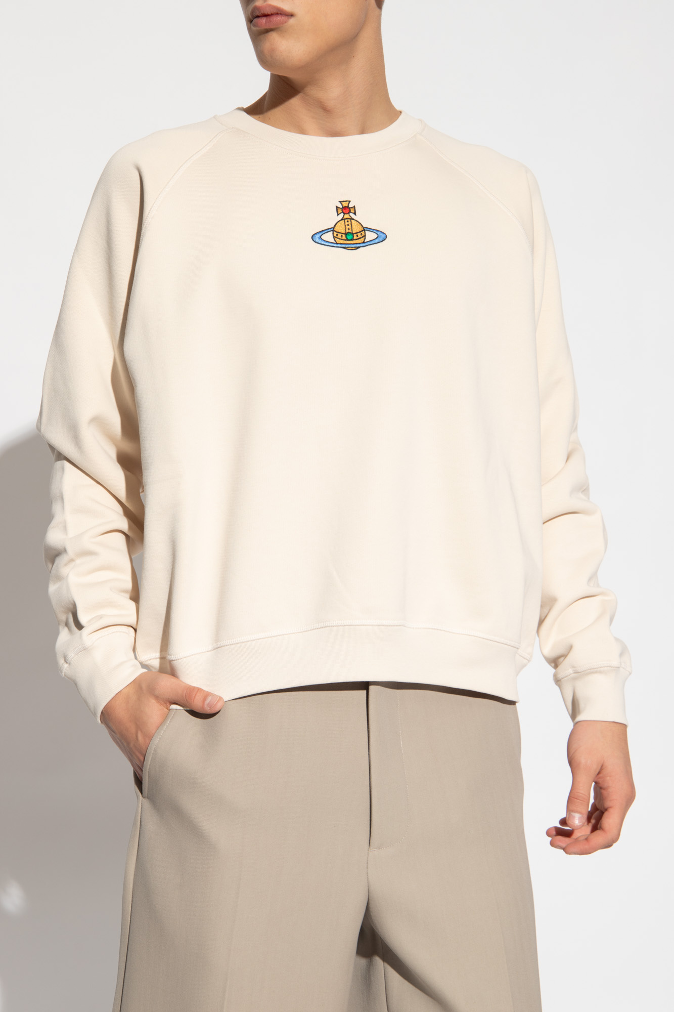 Vivienne Westwood Sweatshirt with logo Men s Clothing Vitkac